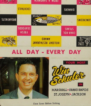 Win Schulers - Matchbook (newer photo)